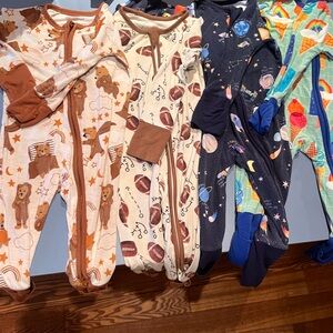 Cozy Kids One Piece Pajamas - Assorted Colors